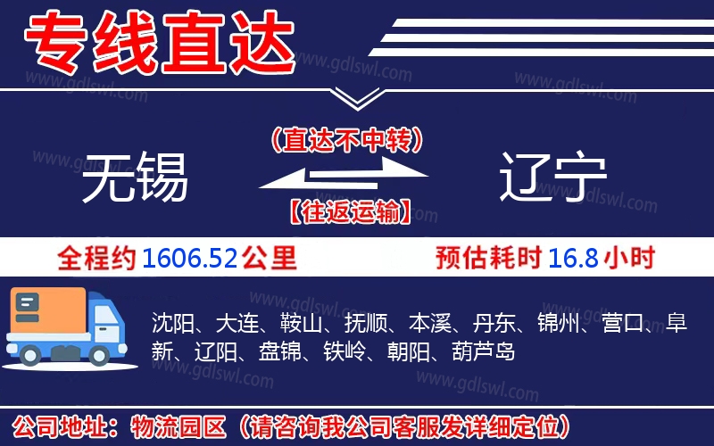 無(wú)錫到遼寧物流公司 無(wú)錫到遼寧物流公司